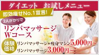 ダイエット  お試しメニュー